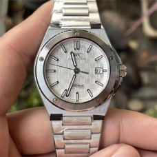 IWC Ingenieur 40mm White Dial SS Bracelet V7F A2892