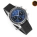 Speedmaster 40mm Racing Master Blue/Black Dial Black Rubber Strap HRF A7750