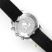 Speedmaster 40mm Racing Master Blue/Black Dial Black Rubber Strap HRF A7750
