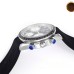 Speedmaster 40mm Racing Master Black/White Dial Black Rubber Strap HRF A7750