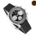 Speedmaster 40mm Racing Master Black/White Dial Black Rubber Strap HRF A7750