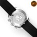 Speedmaster 40mm Racing Master Black/White Dial Black Rubber Strap HRF A7750