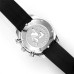 Speedmaster 40mm Racing Master Black Dial Black Rubber Strap HRF A7750