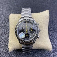 Speedmaster 40mm Racing Master Grey/Black Dial SS Bracelet HRF A7750