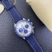 Speedmaster 42mm Moonwatch Professional Silver Snoopy Award 50th Anniversary Blue Rubber Strap OSF A7750