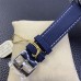 Speedmaster 42mm Moonwatch Professional Silver Snoopy Award 50th Anniversary Blue Rubber Strap OSF A7750