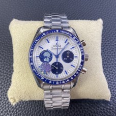Speedmaster 42mm Moonwatch Professional Silver Snoopy Award?? 50th Anniversary SS Bracelet OSF A7750