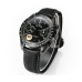 Speedmaster 44mm “Dark Side of The Moon” Real Ceramic Black Dial Black Leather Strap N1F A7750