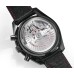 Speedmaster 44mm “Dark Side of The Moon” Real Ceramic Black Dial Black Leather Strap N1F A7750