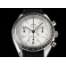 Speedmaster 40mm Racing Master White Dial Black Rubber Strap HRF A7750