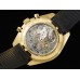 Speedmaster 42mm Moonwatch Professional Moonshine YG/Black Dial Black Rubber Strap RMF A7750
