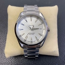 Seamaster 41mm AQUA TERRA 150M White Wave Dial SS Bracelet VSF A8500