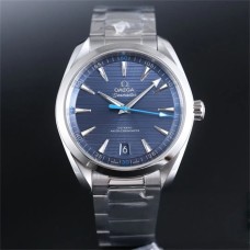 Seamaster 41mm AQUA TERRA 150M Blue Dial Blue Hand SS Bracelet VSF A8900