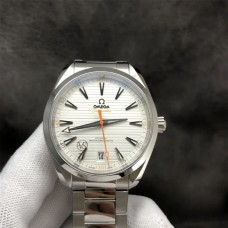 Seamaster 41mm AQUA TERRA 150M White Dial Orange Hand SS Bracelet VSF A8900