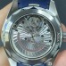 Seamaster 43mm AQUA TERRA 150M Worldtimer Blue Dial Blue Rubber Strap VSF A8938