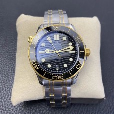 Seamaster Diver 300M 42mm Ceramic YG/SS Black Dial YG/SS Bracelet VSF A8800