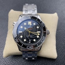 Seamaster Diver 300M 007 James Bond 42mm Ceramic Black Dial SS Bracelet VSF A8800