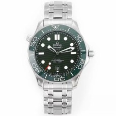 Seamaster Diver 300M 42mm Ceramic Green Dial SS Bracelet VSF A8800
