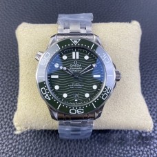 Seamaster Diver 300M 42mm Ceramic Green Dial SS Bracelet ZF A8800