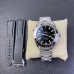 Planet Ocean 600M GMT 43.5mm Black Dial SS Bracelet VSF A8906