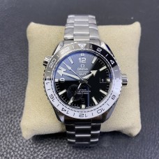 Planet Ocean 600M GMT ‘Tai Chi’ 43.5mm Black/White Ceramic Bezel Black Dial SS Bracelet VSF A8906