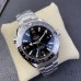 Planet Ocean 600M GMT 43.5mm Black Dial Orange Marker SS Bracelet VSF A8906