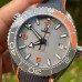 Planet Ocean 600M 43.5mm 1/4 Orange Grey Dial Black Rubber Strap VSF A890