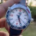 Planet Ocean 600M America’s Cup 43.5mm White Dial Blue Rubber Strap VSF A8900