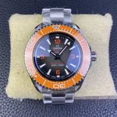 Seamaster 6000M Ultra Deep 45.5mm Brown Dial Orange Bezel SS Bracelet VSF A8912