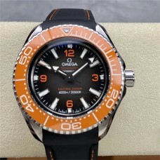 Seamaster 6000M Ultra Deep 45.5mm Brown Dial Orange Bezel Black Rubber Strap VSF A8912