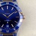 Constellation 41mm RG/SS Ceramic Blue Dial Blue Rubber Strap VSF A8900