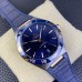 Constellation 41mm RG/SS Ceramic Blue Dial Blue Rubber Strap VSF A8900