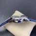 De Ville Hour Vision 41mm Blue Dial Blue Leather Strap VSF A8500