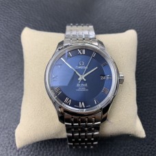 De Ville Hour Vision 41mm Blue Dial SS Bracelet VSF A8500