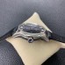 De Ville Hour Vision 41mm Black Dial Black Rubber Strap VSF A8500