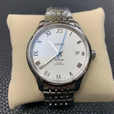 De Ville Hour Vision 41mm White Dial SS Bracelet VSF A8500