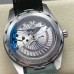 Aqua Terra 150M 43mm Worldtimer Green Rubber Strap Green Dial VSF A8938