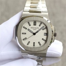 Nautilus 5711 40mm White Dial SS Bracelet PPF A330SC