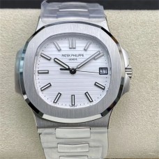 Nautilus 5711 40mm White Dial SS Bracelet 3KF A324SC