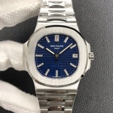 Nautilus 5711 40th Annyversery 40mm Blue Dial SS Bracelet 3KF A324SC
