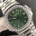 Nautilus 5711 40mm Diamond Bezel Green Dial SS Bracelet 3KF A324SC
