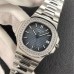 Nautilus 5713 40mm Diamond Bezel Blue Dial SS Bracelet 3KF A324SC
