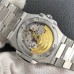 Nautilus 5713 40mm Diamond Bezel Blue Dial SS Bracelet 3KF A324SC