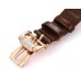 Nautilus 5724 40mm Diamond Bezel RG Grey Dial Brown Leather Strap GRF A240SC