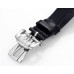 Nautilus 5724 40mm Diamond Bezel Grey Dial Black Leather Strap GRF A240SC