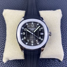 Aquanaut 5167 40mm Black Dial Black Rubber Strap ZF A324SC