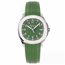 Aquanaut 5168 42mm Green Dial Green Rubber Strap ZF A324SC