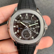 Aquanaut 5164 40mm Black Dial Black Rubber Strap GRF A324SC