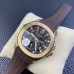 Aquanaut 5164 40mm RG Brown Dial Brown Rubber Strap ZF A324SC