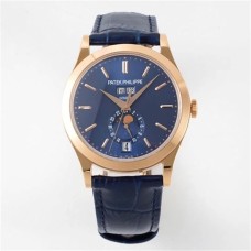 Complications Annual Calendar 38mm 5396 RG Blue Dial Blue Leather Strap PPF A324SC